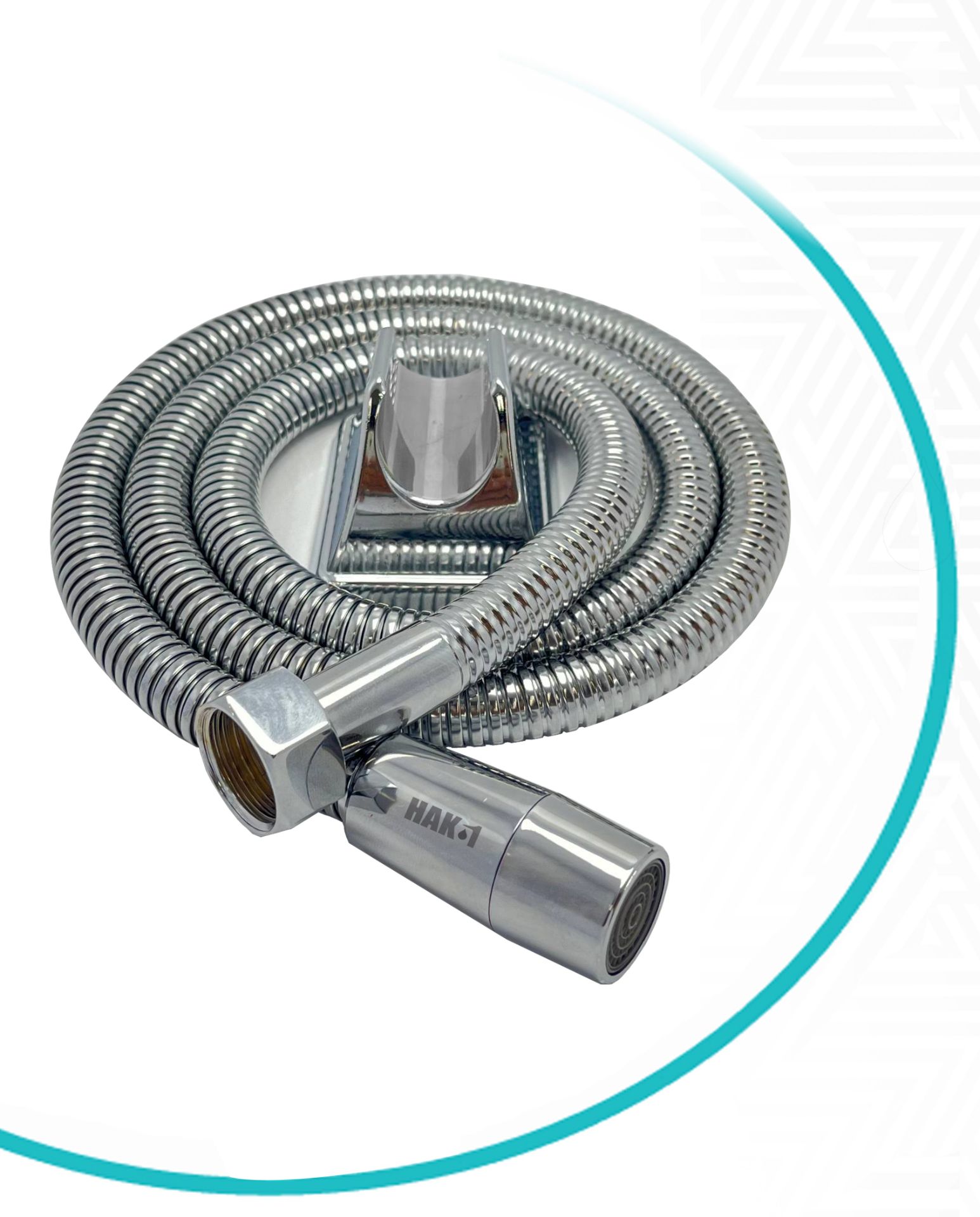 خرید شلنگ توالت ریز بافت نیمه برنجی پولیش